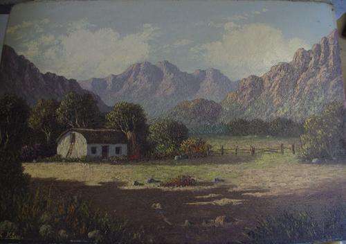 A.L KLEU - Oil on Hardboard