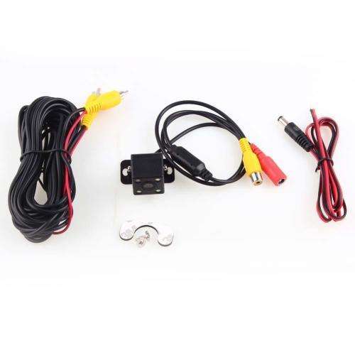 Car Rear View Reverse Backup Parking Camera 4 LED Night Vision CCD 12V