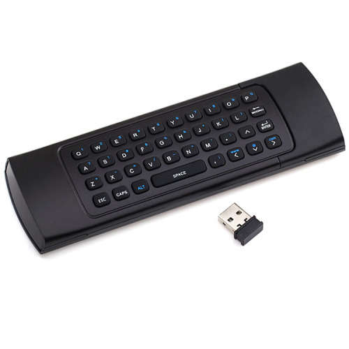 New MX3 2.4GHz Air Mouse Wireless Keyboard Remote Voice Control
