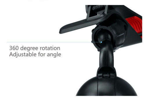 360° Universal Car Windshield Mount Stand Holder For iPhone Samsung GPS