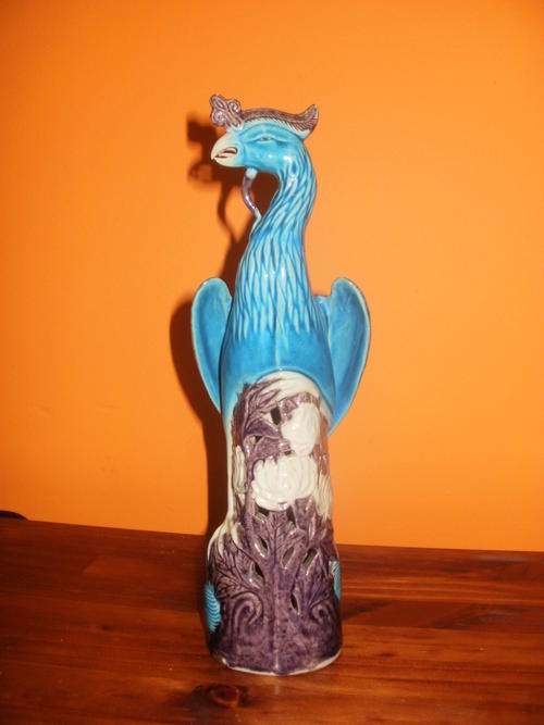 Porcelain bird figurine