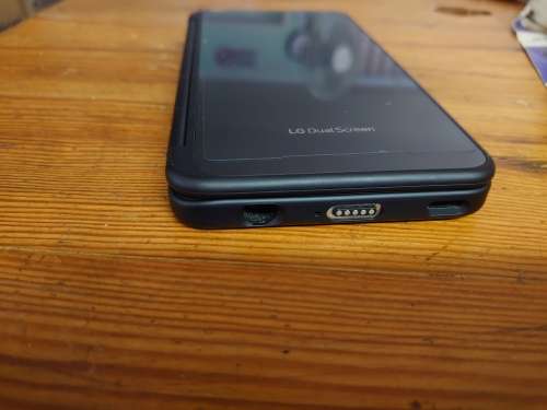 LG G8x ThinQ Dual Screen Dark Navy Cracked screen Used