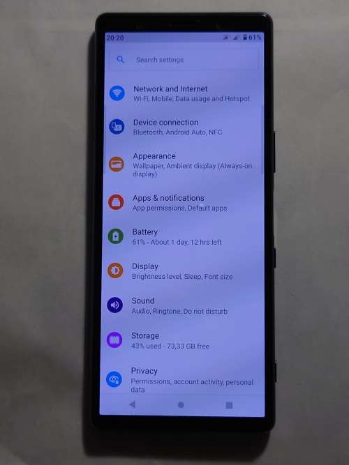 Sony Xperia 5 Blue Used