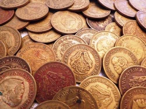 COLLECTABLE LOT of  Van Riebeeck Half Cent x 50