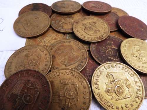 COLLECTABLE LOT of  Van Riebeeck One Cent x 24