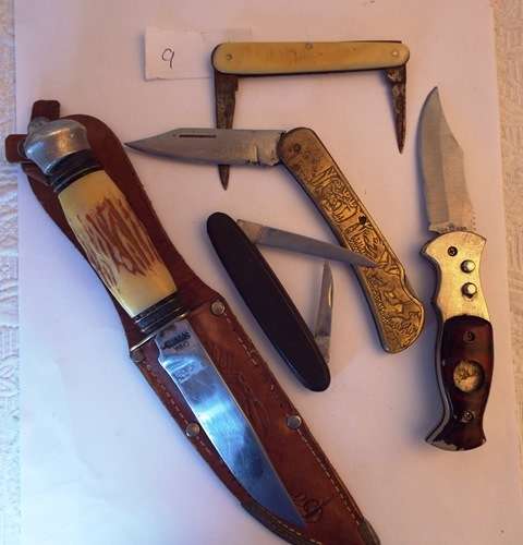 COLLECTABLE LOT OF KNIVES X 5