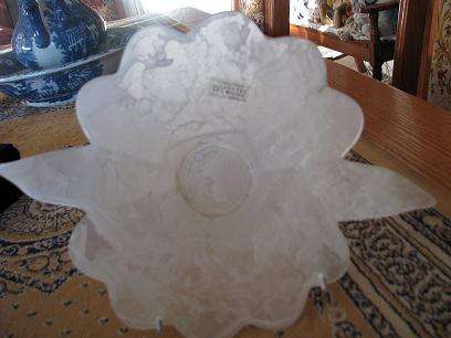 MURANO BOWL BY THE ARTIST SILVESTRI WITH ORIGINAL LABEL