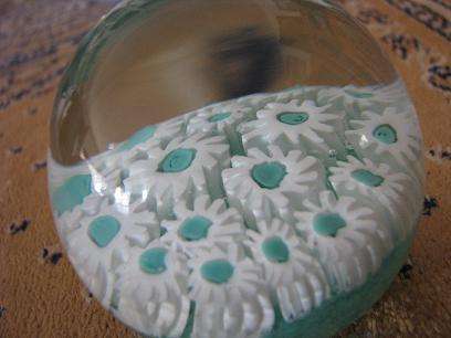 MURANO PAPER WEIGHT WITH ORIGINAL LABEL