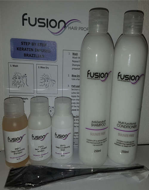 Keratin Infused Brazilian 50ml Kit + Sulfate Free Aftercare