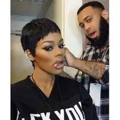 Pixie cut short wig 100% human hair wig