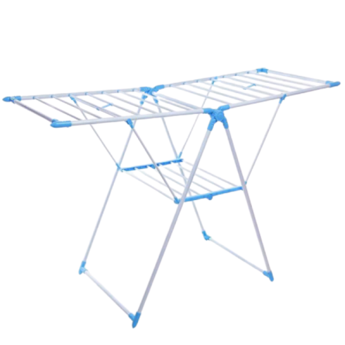 Foldable Y Cloth Drying Rack - Blue
