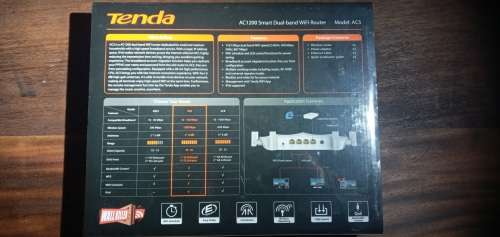 Tenda AC1200 Smart Dual-Band Wifi Router