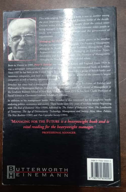 Managing For The Future