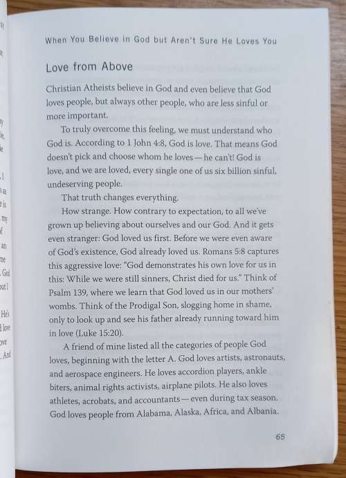 The Christian atheist