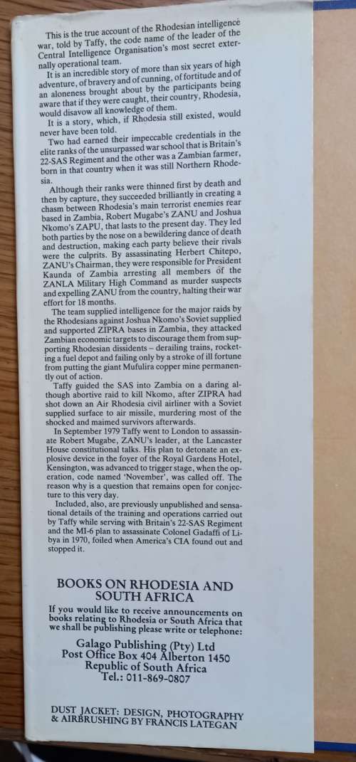 See you in November: Rhodesias No-holds-barred-Intelligence War