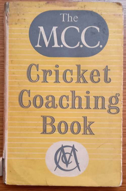 The M.C.C. Cricket Coaching Book