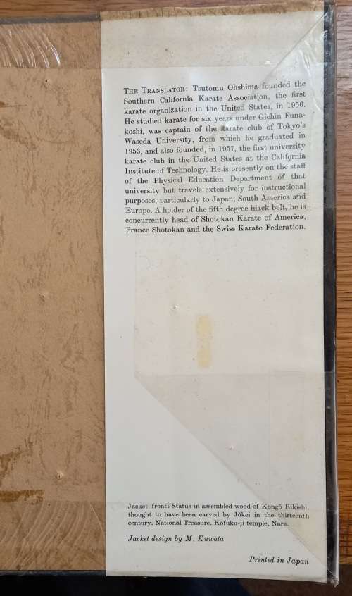 Karate-Do Kyohan: The Master Text