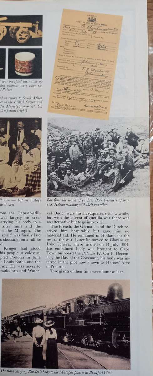 South Africas Yesterday (Readers Digest)