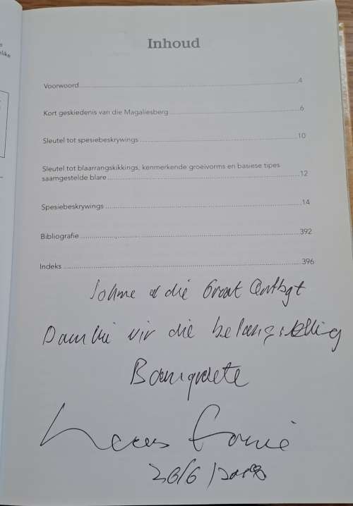 Vratjievrug-bliksem-bos en ander Magaliesbergbome