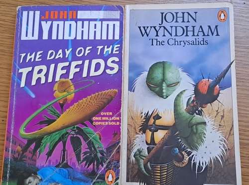 The Day of the Triffids / The Chrysalids /  John Wyndham books x2