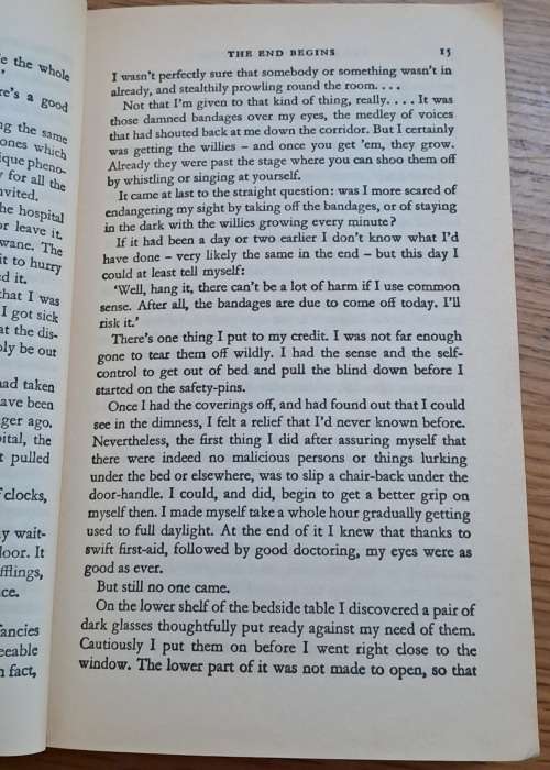 The Day of the Triffids / The Chrysalids /  John Wyndham books x2