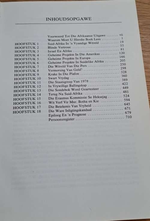 Die Ware Inligting-Skandaal