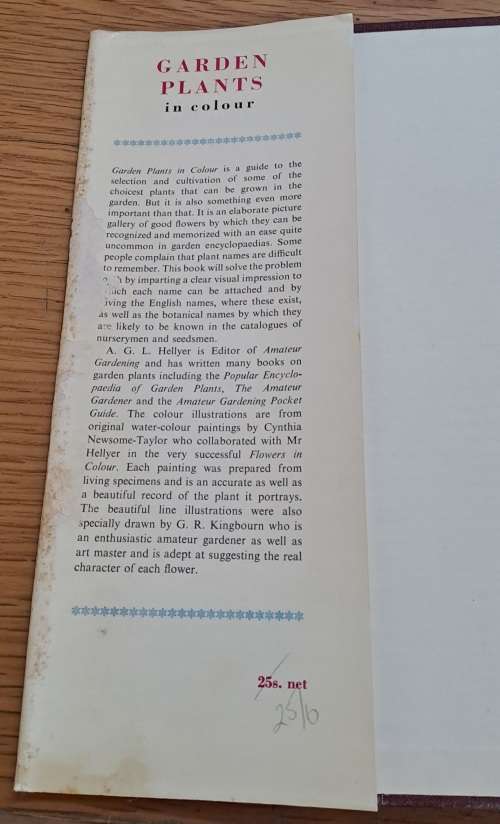 Garden Plants in Colour