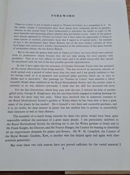 Garden Plants in Colour