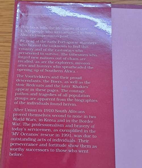 South African Military Whos Who 1945-1992