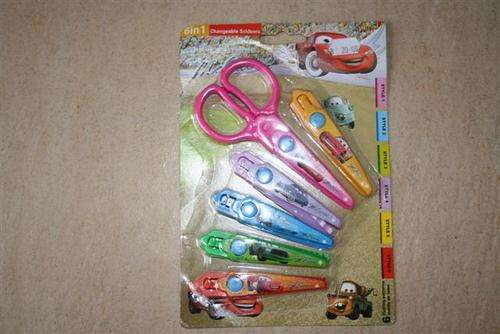 Cars McQueen Changeable scissor, 6 patterns