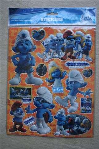 Smurf stickers