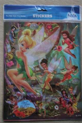 Tinkerbel sticker sheet