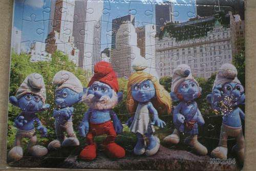 Smurf puzzle