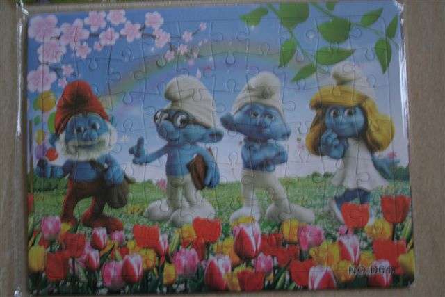 Smurf puzzle