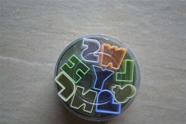 Alphabet Fondant / cookie  Cutter (2.5cm)