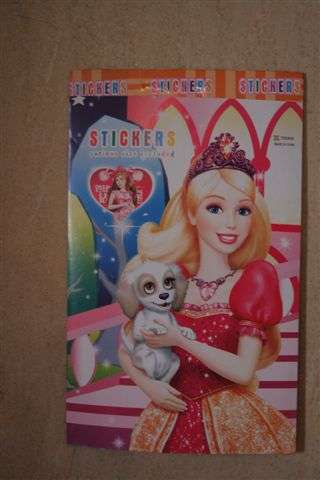Barbie sticker booklet