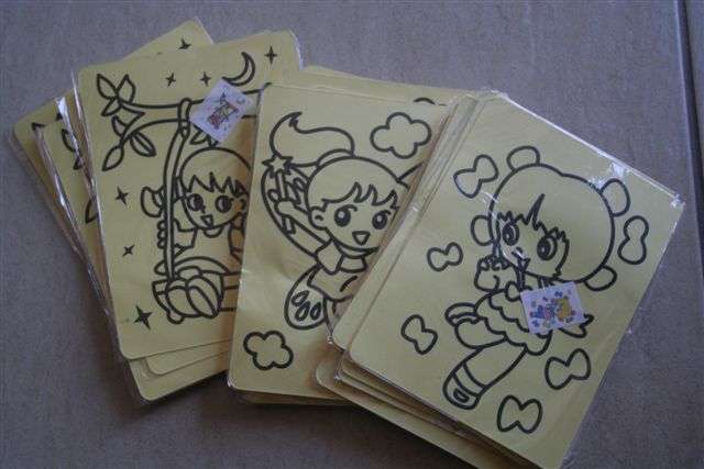 Sand art picture 15x20cm