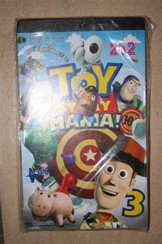 Toy story sticker booklet 282 pieces