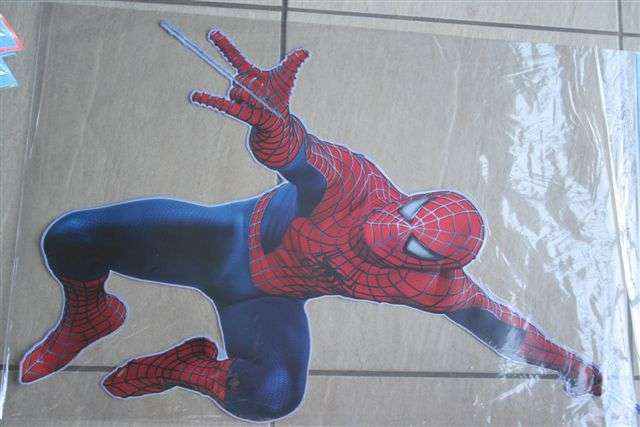 XL Spiderman wall sticker, Ideal for party decor +-85cm