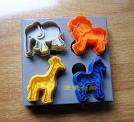 Wild animal cookie/ Fondant plunger Cutter