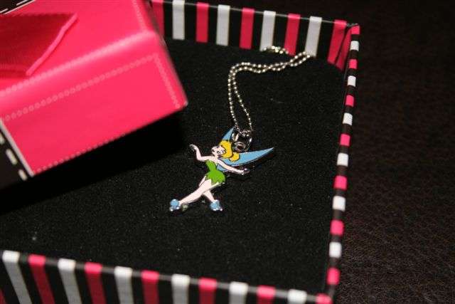 Tinkerbel pendant and chain, in a stunning gift box