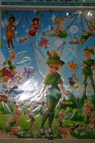 Tinkerbel stickers