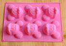 Silicone mickey mouse cake mould 6cm