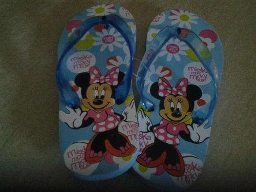 Minnie mouse kids shoes / flops, large, size 12