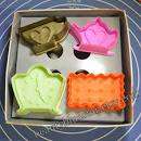 Tea party  cookie/ Fondant plunger Cutter