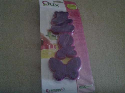 Press out cookie cutter