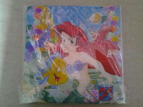 Little mermaid serviettes
