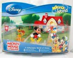 figurines, perfect to use as cake toppers, 3 per set, 5cm, mickey mouse,