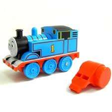 Thomas train with wistlw, moves when you blow whistle, Fisher price