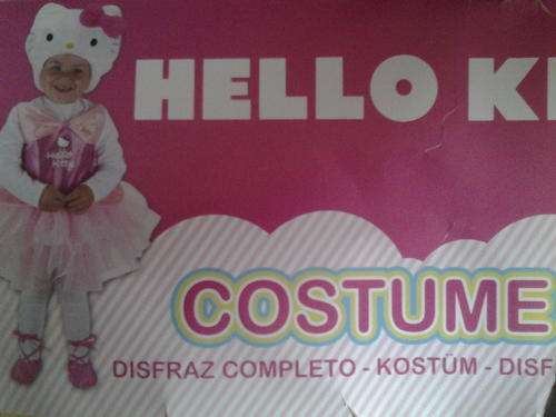 Hello kitty costume, dress up suite, 1-3 years